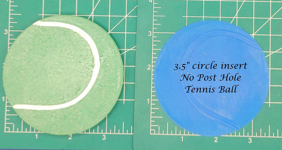 3.5" Circle Sports Ball Inserts - Silicone Freshie Mold