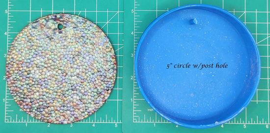 5" Circle Tray - Silicone Freshie Mold