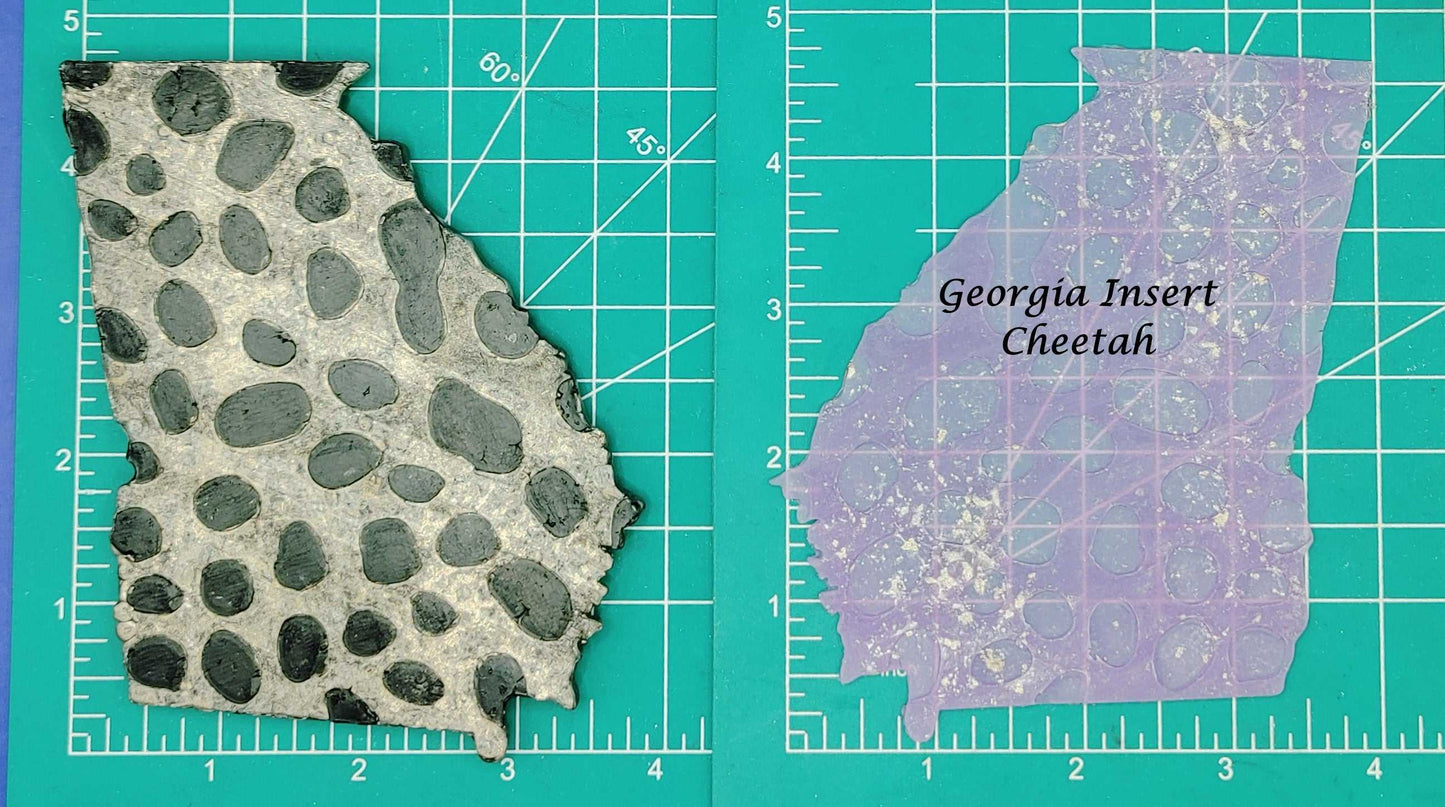 Georgia Inserts - Silicone Freshie Mold - Silicone Mold