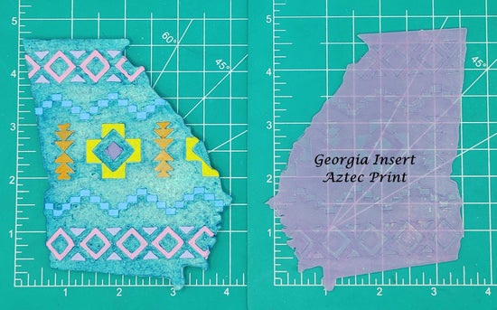 Georgia Inserts - Silicone Freshie Mold - Silicone Mold