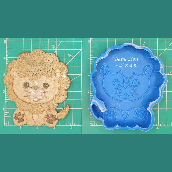 Baby Lion - Silicone Freshie Mold