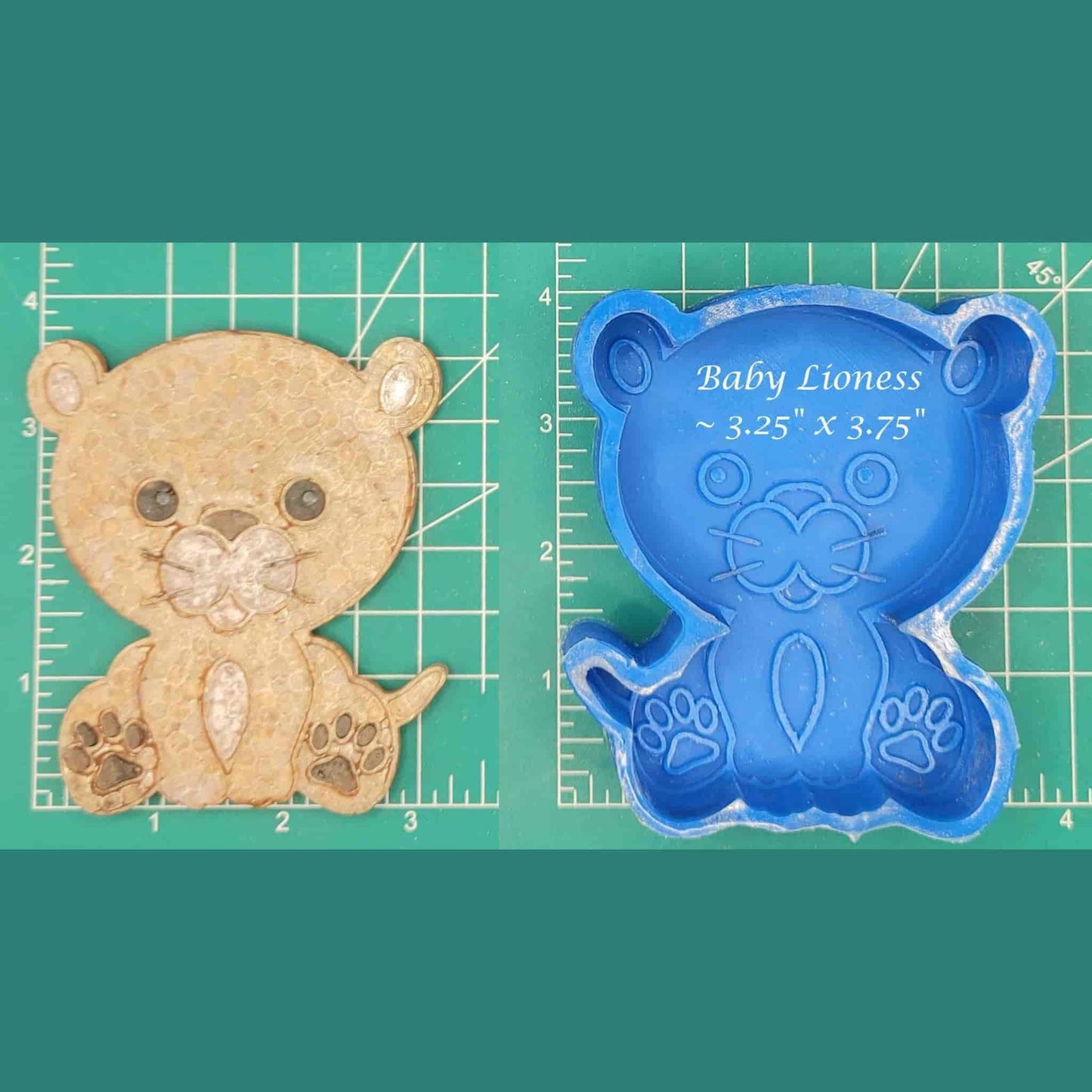 Baby Lioness - Silicone Freshie Mold