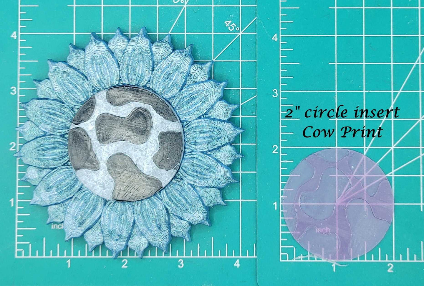 2" Circle Inserts - Silicone Freshie Mold