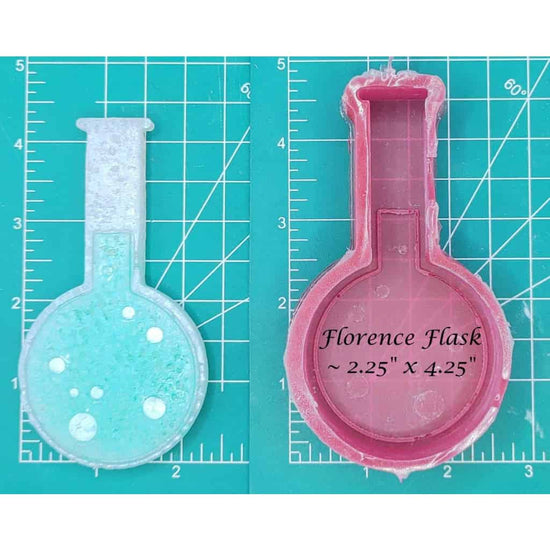 Florence Flask Silicone Freshie Mold