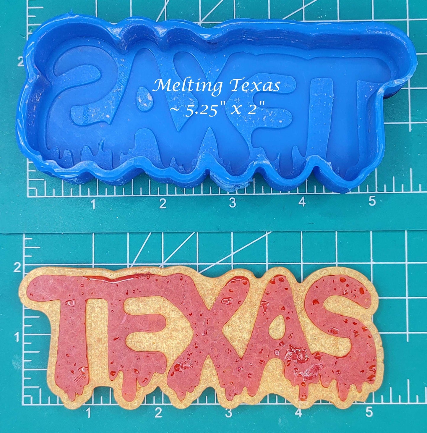 Melting Texas - Silicone Freshie Mold