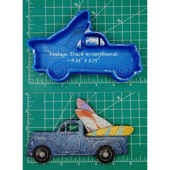 Surfboard Truck - Silicone Freshie Mold