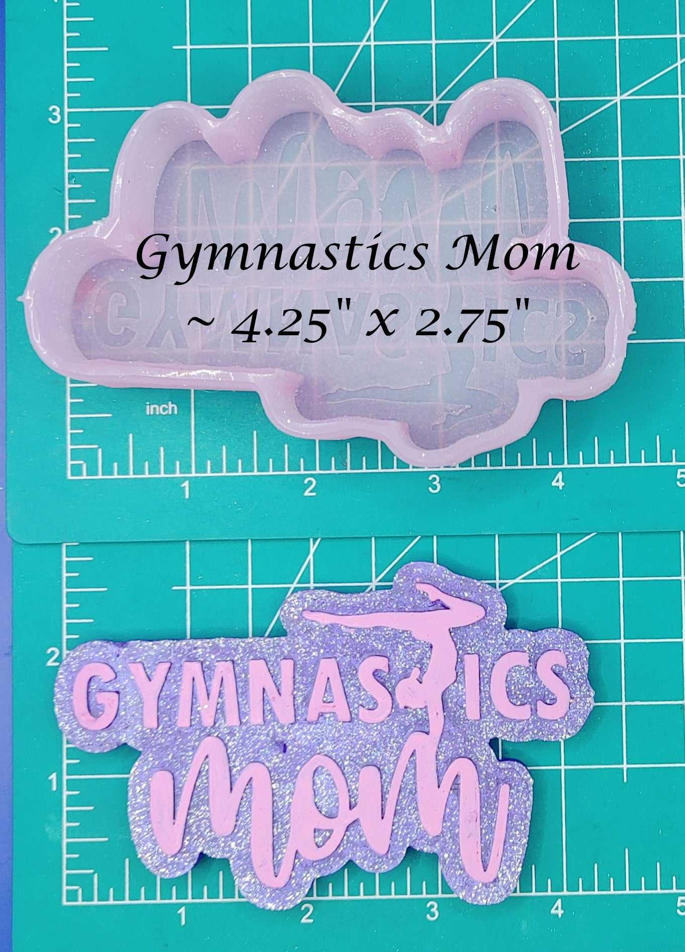 Gymnastics Mom - Silicone Freshie Mold