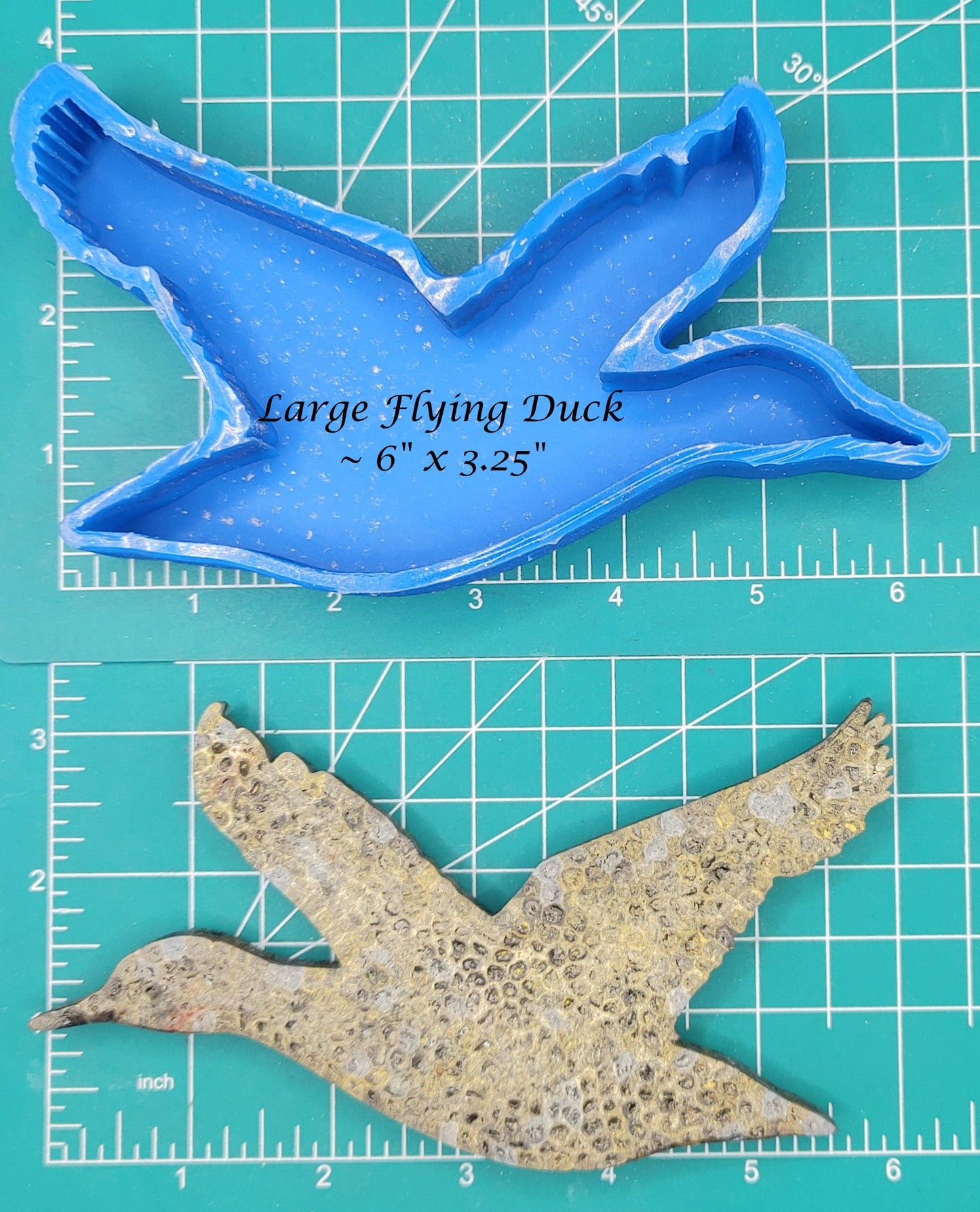 Flying Duck - large - Silicone Freshie Mold