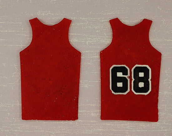 Basketball Jersey - Silicone Freshie Mold