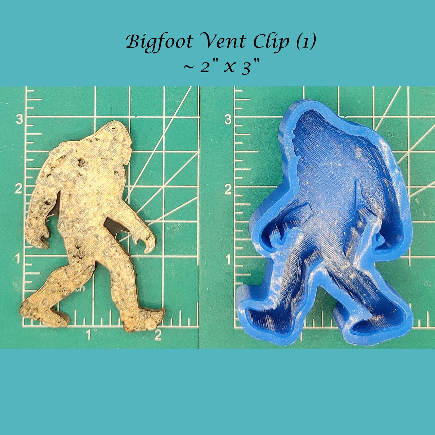 Bigfoot - Silicone Freshie Mold - Michelle's Creations TX