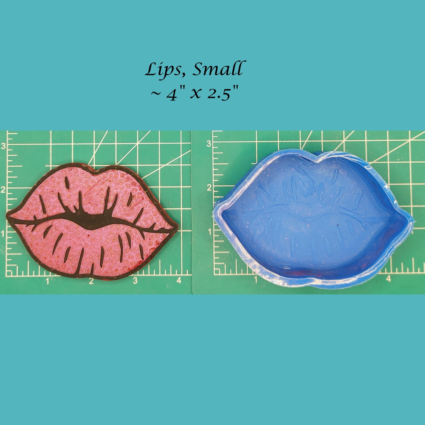 Lips - Silicone Freshie Mold - Michelle's Creations TX