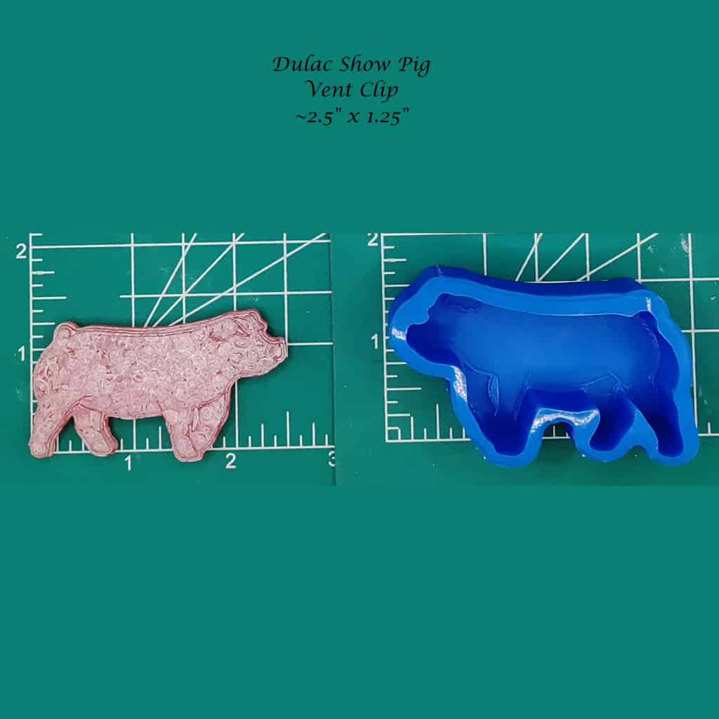 Show Pig - Duroc - Silicone freshie mold