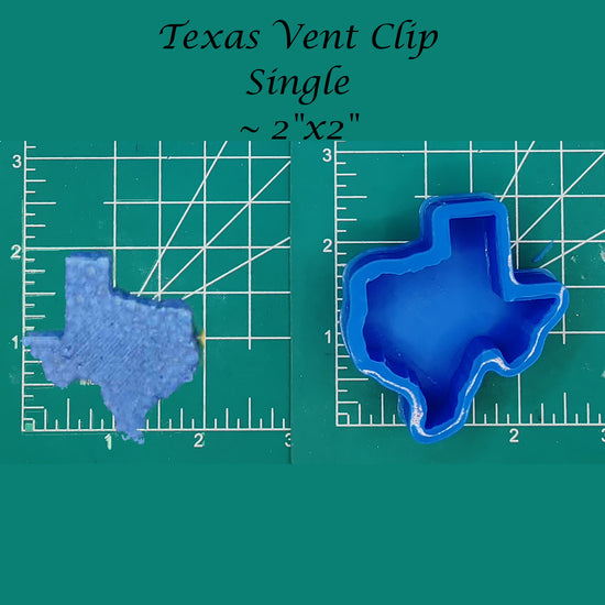 Texas Vent Clip Tray - Silicone Freshie Mold