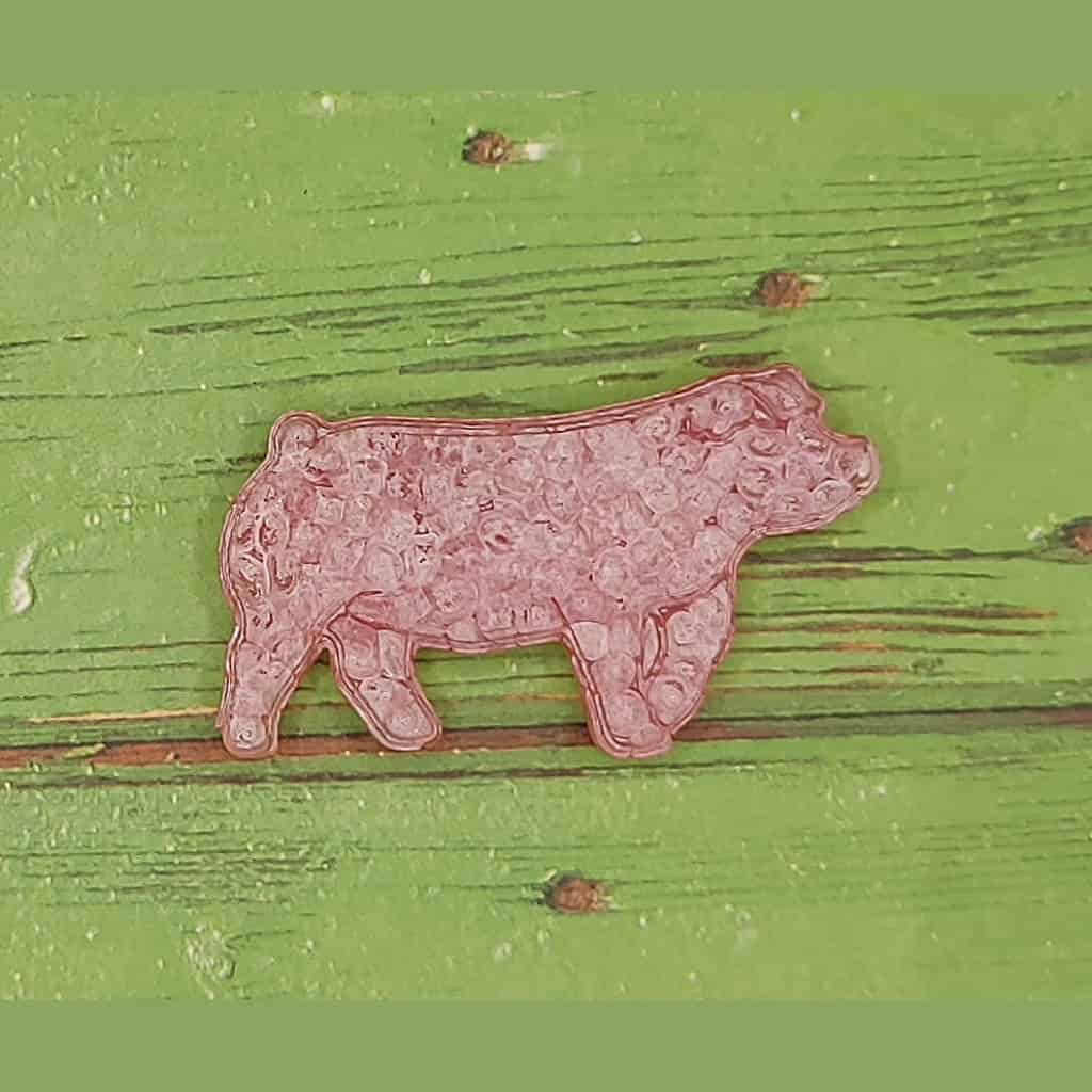 Show Pig - Duroc - Silicone freshie mold