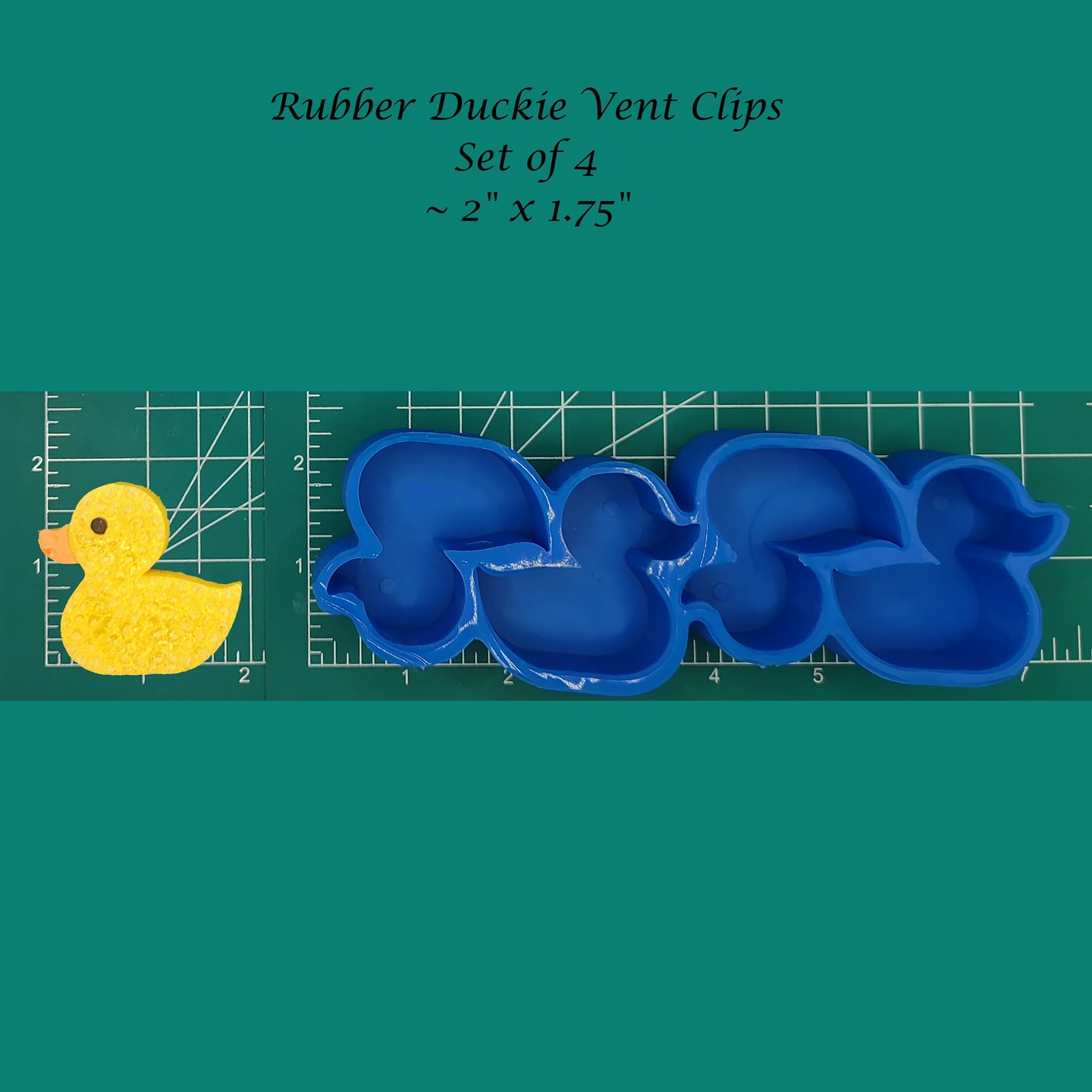 Rubber Duck - Silicone Freshie Molds