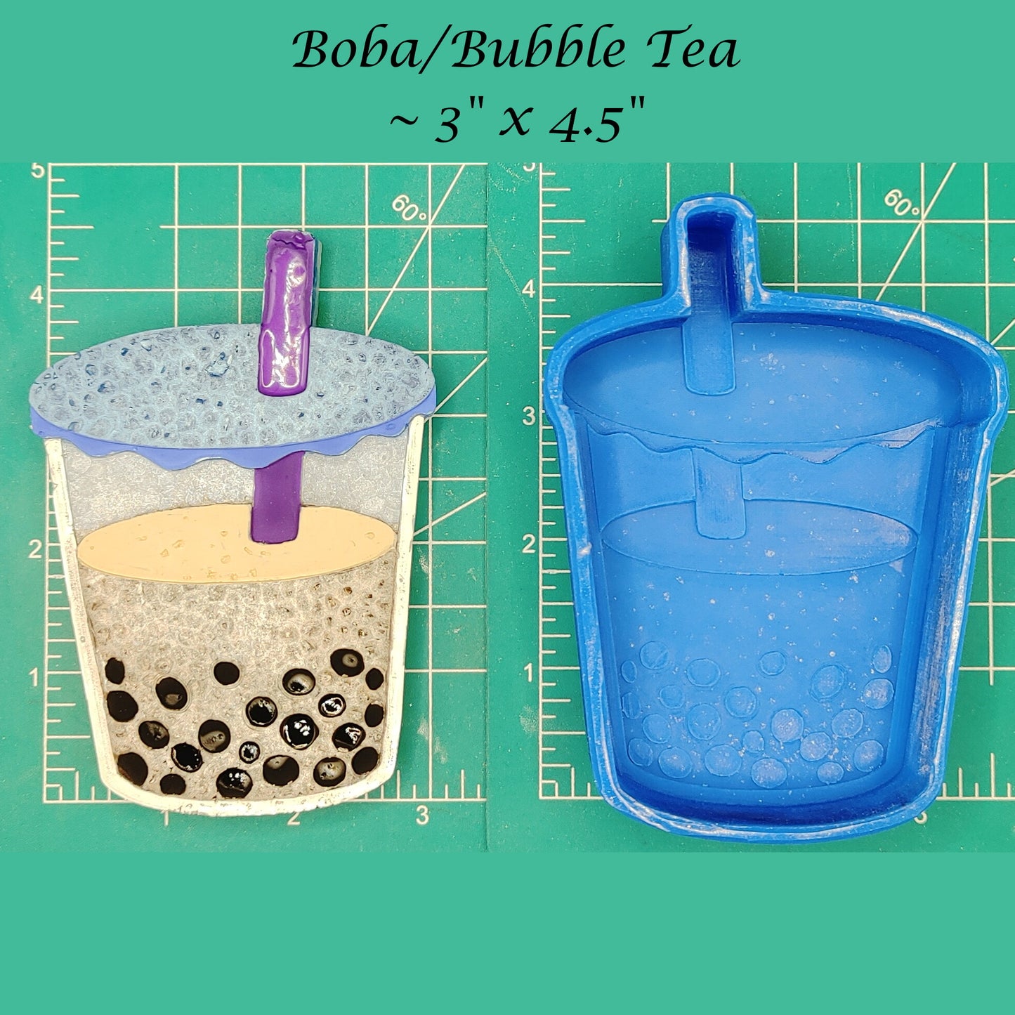 Boba or Bubble Tea - Silicone Freshie Mold