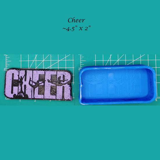 Cheer - Silicone Freshie Mold