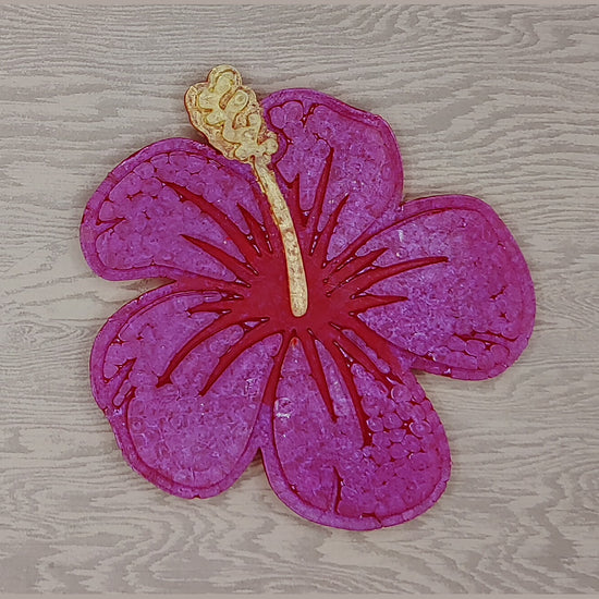 Hibiscus Flower - Silicone Freshie Mold