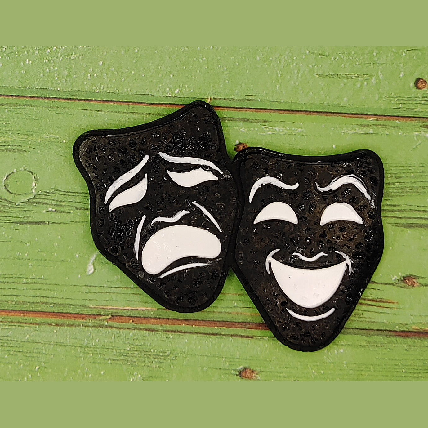 Theater Masks, small- Silicone Freshie Molds
