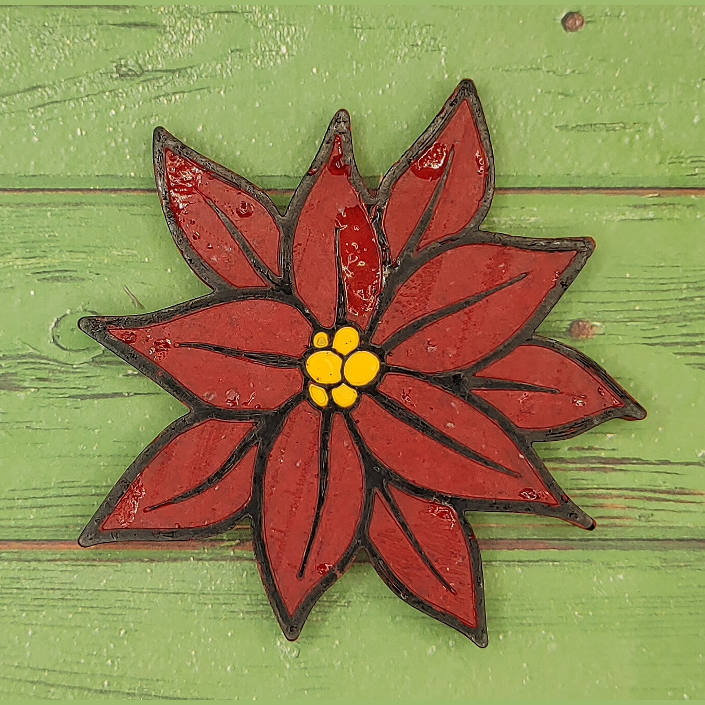 Poinsettia - Silicone freshie mold