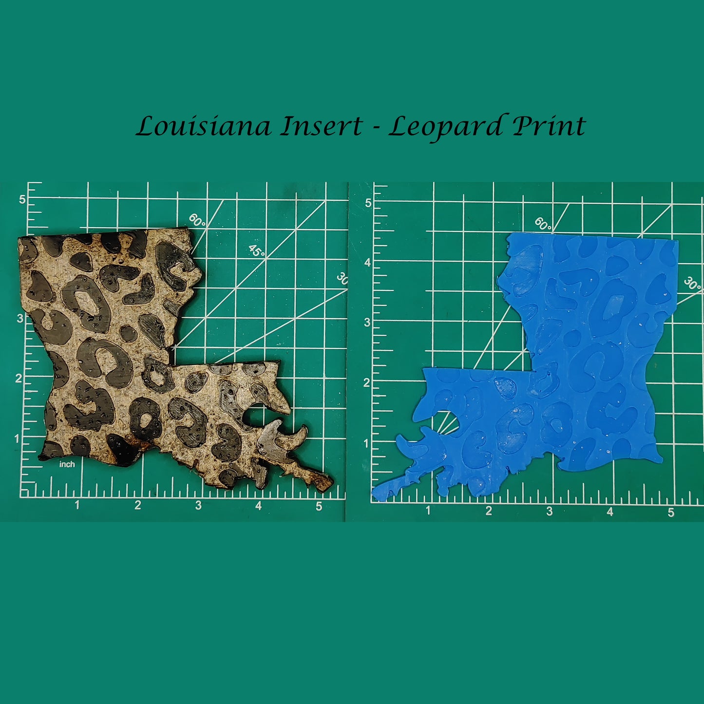 Louisiana Inserts - Silicone Freshie Mold