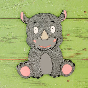 Baby Rhinoceros - Silicone Freshie Mold