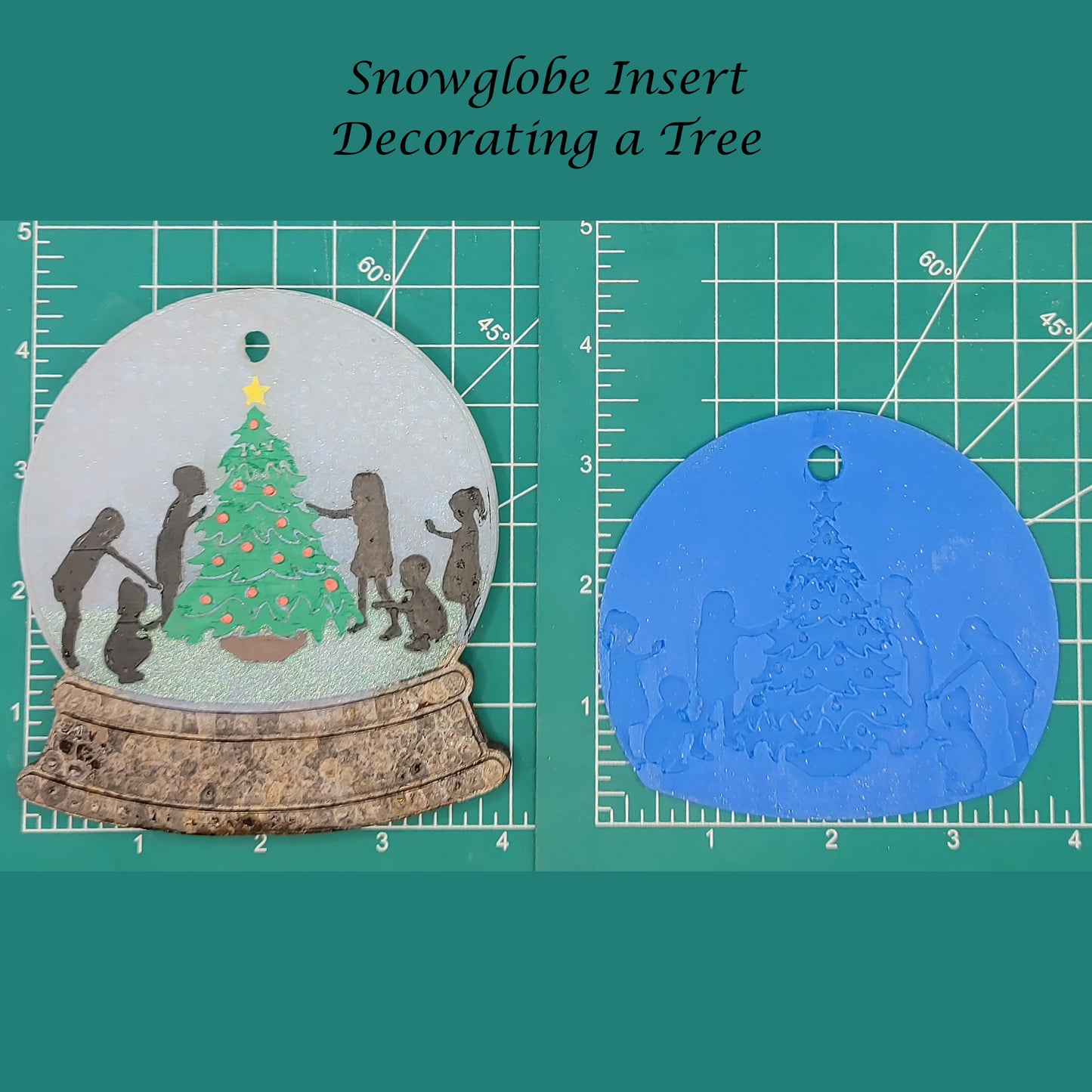 Snowglobe Inserts - Freshie Mold