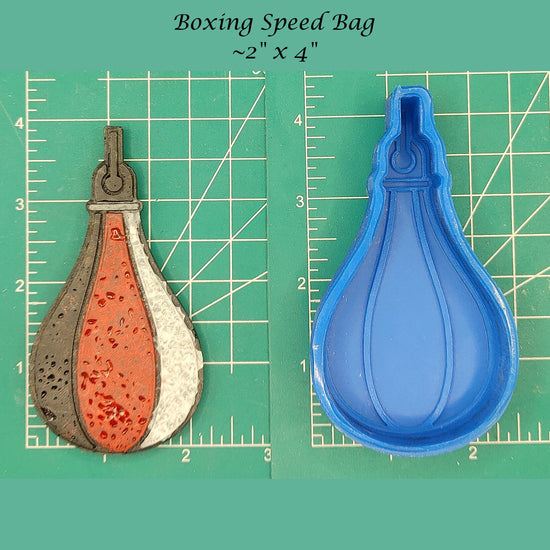 Boxing Speed Bag - Silicone Freshie Mold