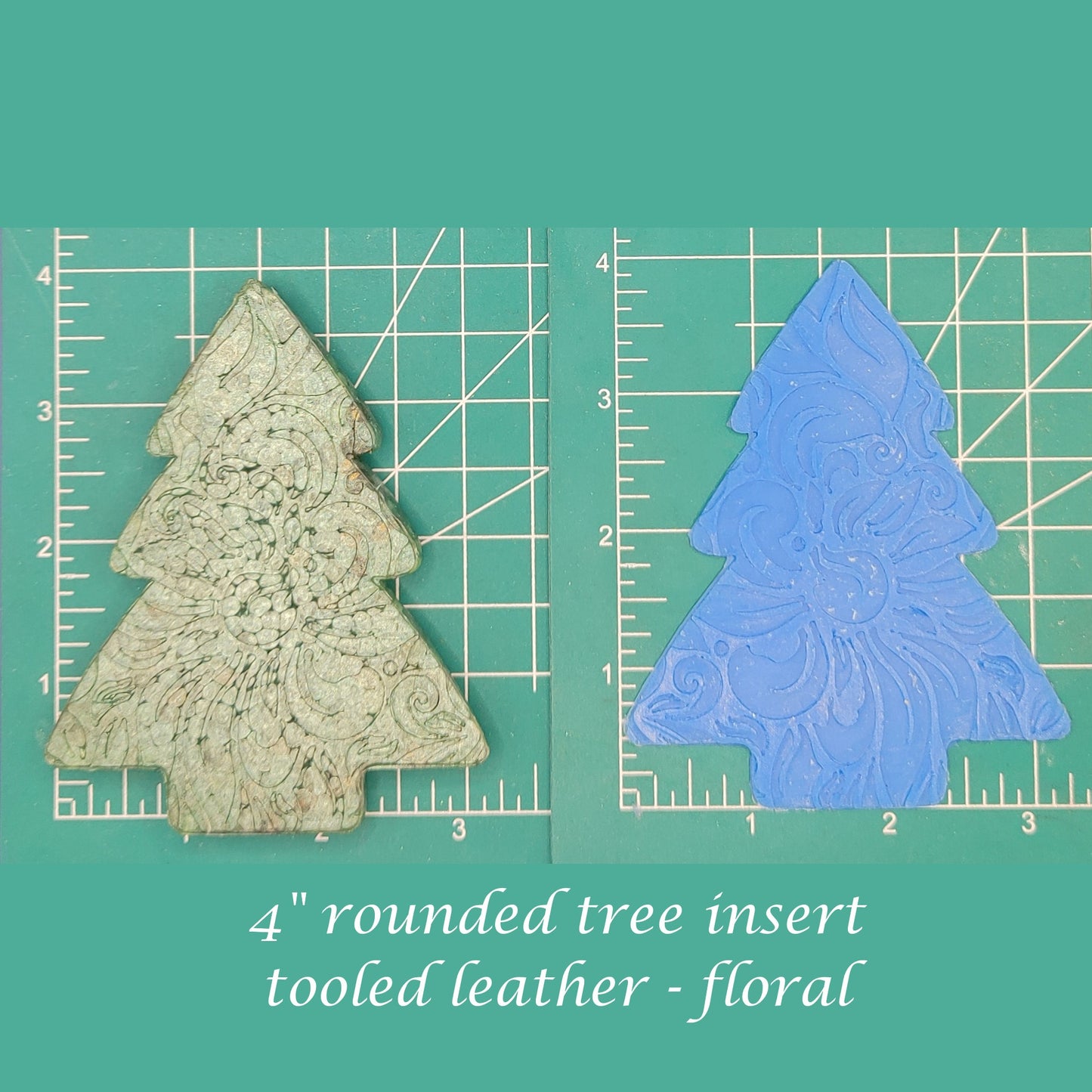 Christmas Tree (Rounded)- Silicone Freshie Mold - Michelle's Creations TX