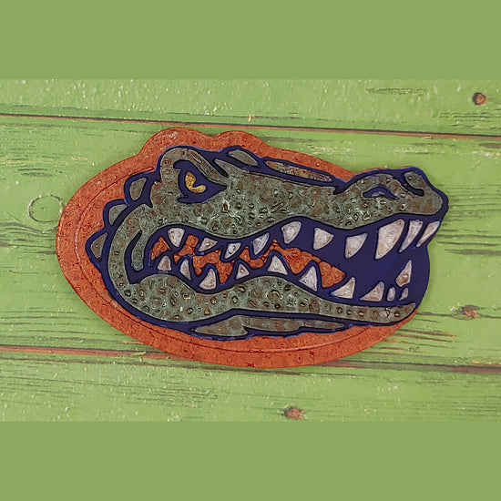 Alligators, Gators, Crocodiles, Crocs School Mascot - Freshie Mold