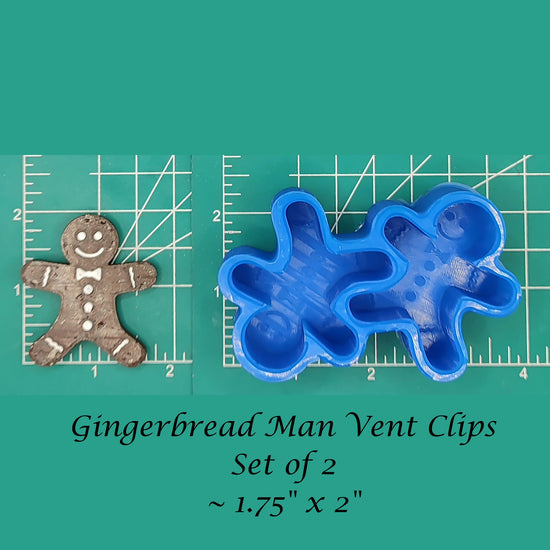 Gingerbread Man - Silicone Freshie Mold