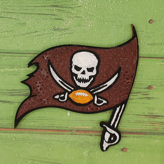 Buccaneers Pirates Raiders Marauders School Mascot - Silicone Freshie Mold