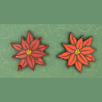 Poinsettia - Silicone freshie mold