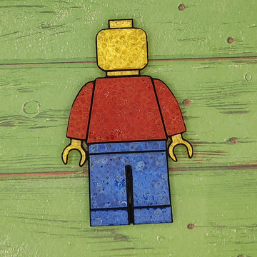 Toy Block Person - Silicone freshie mold