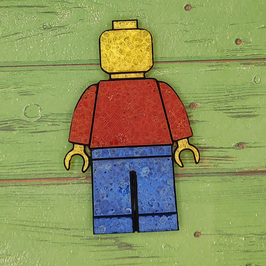 Toy Block Person - Silicone freshie mold
