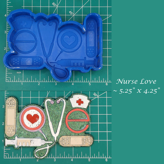 Nurse Love - Silicone Freshie Mold