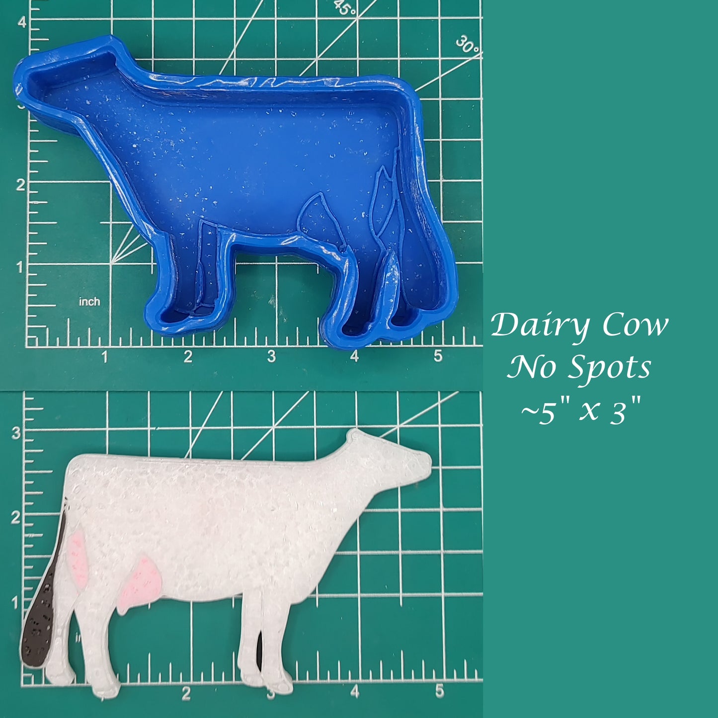 Dairy Cow - No Spots - Silicone Freshie Mold