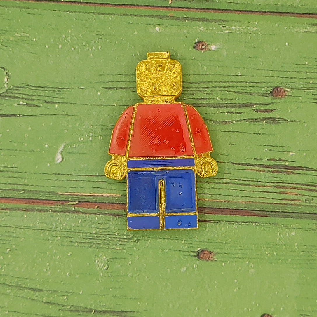 Toy Block Person - Silicone freshie mold