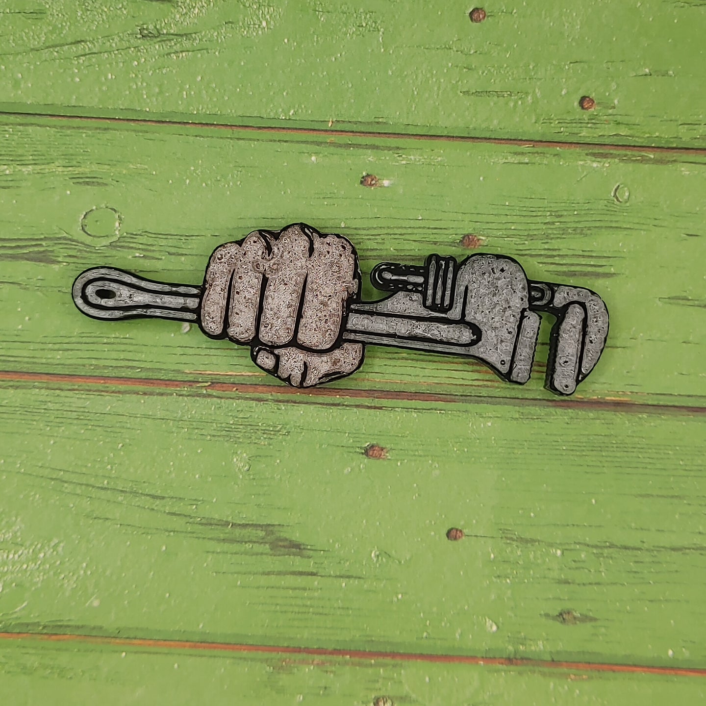 Pipe Wrench -Silicone Freshie Mold