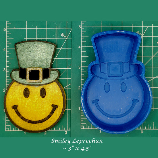 Smiley Leprechaun - Silicone freshie mold