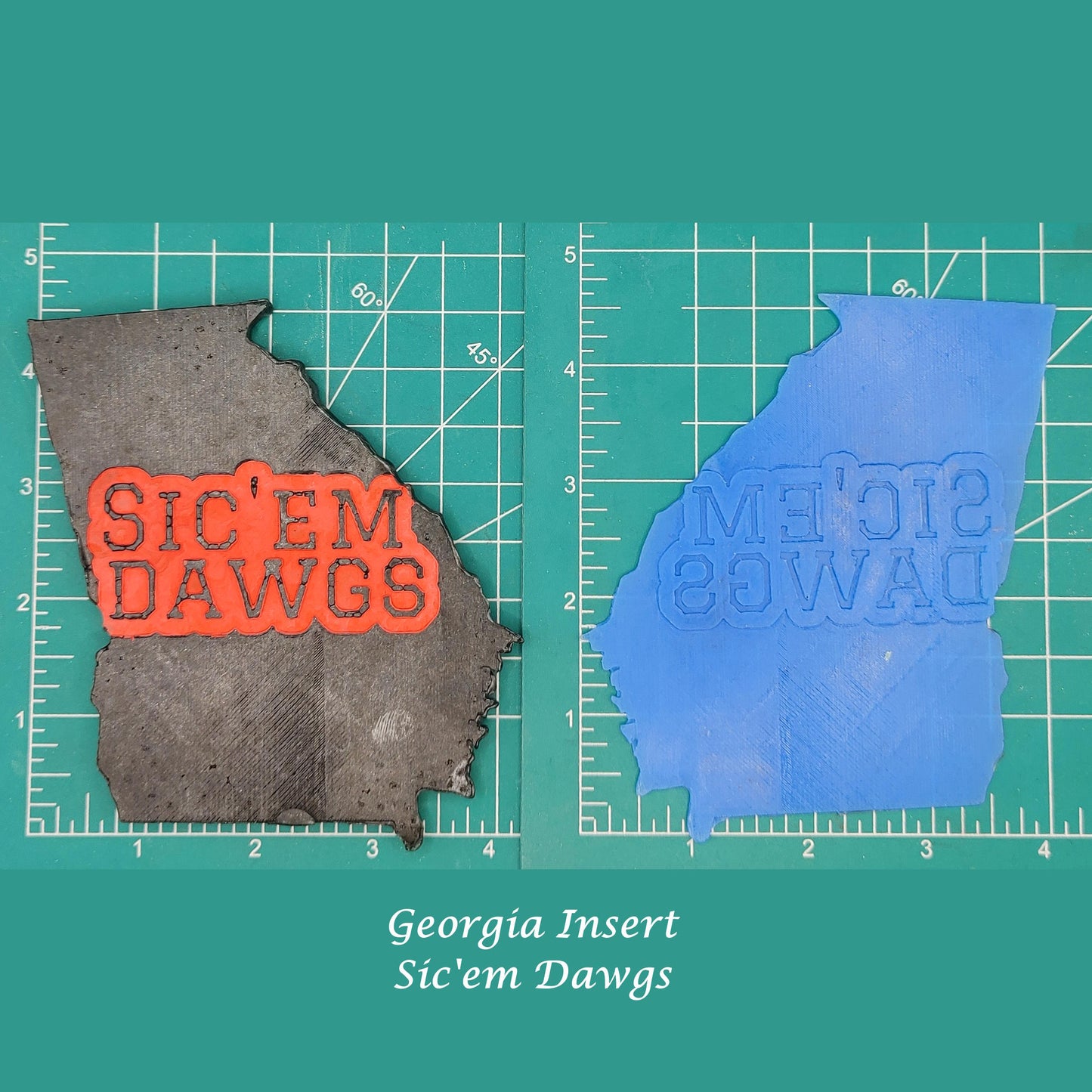 Georgia Inserts - Silicone Freshie Mold