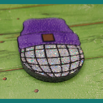 Disco Ball with beanie - Silicone freshie mold