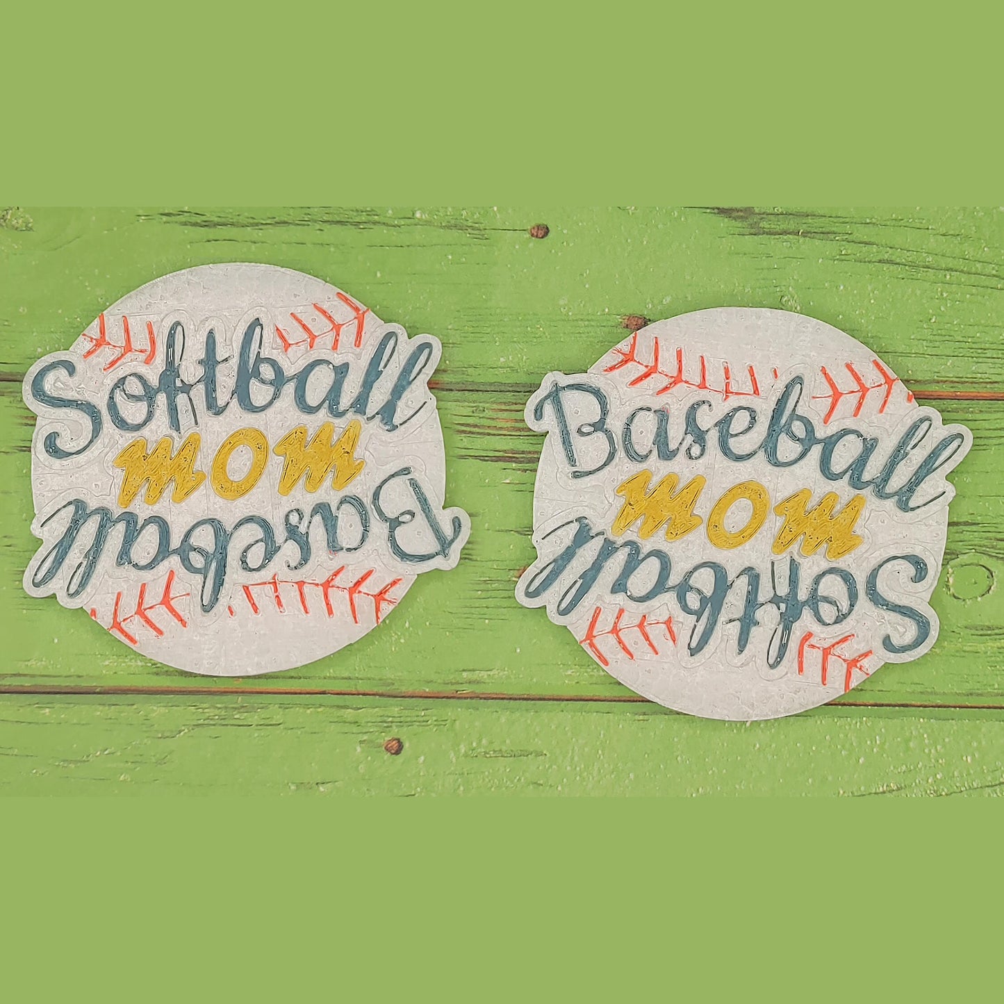 Baseball and Softball Mom - Silicone Freshie Mold