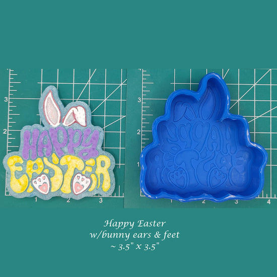 Happy Easter - Silicone Freshie Mold