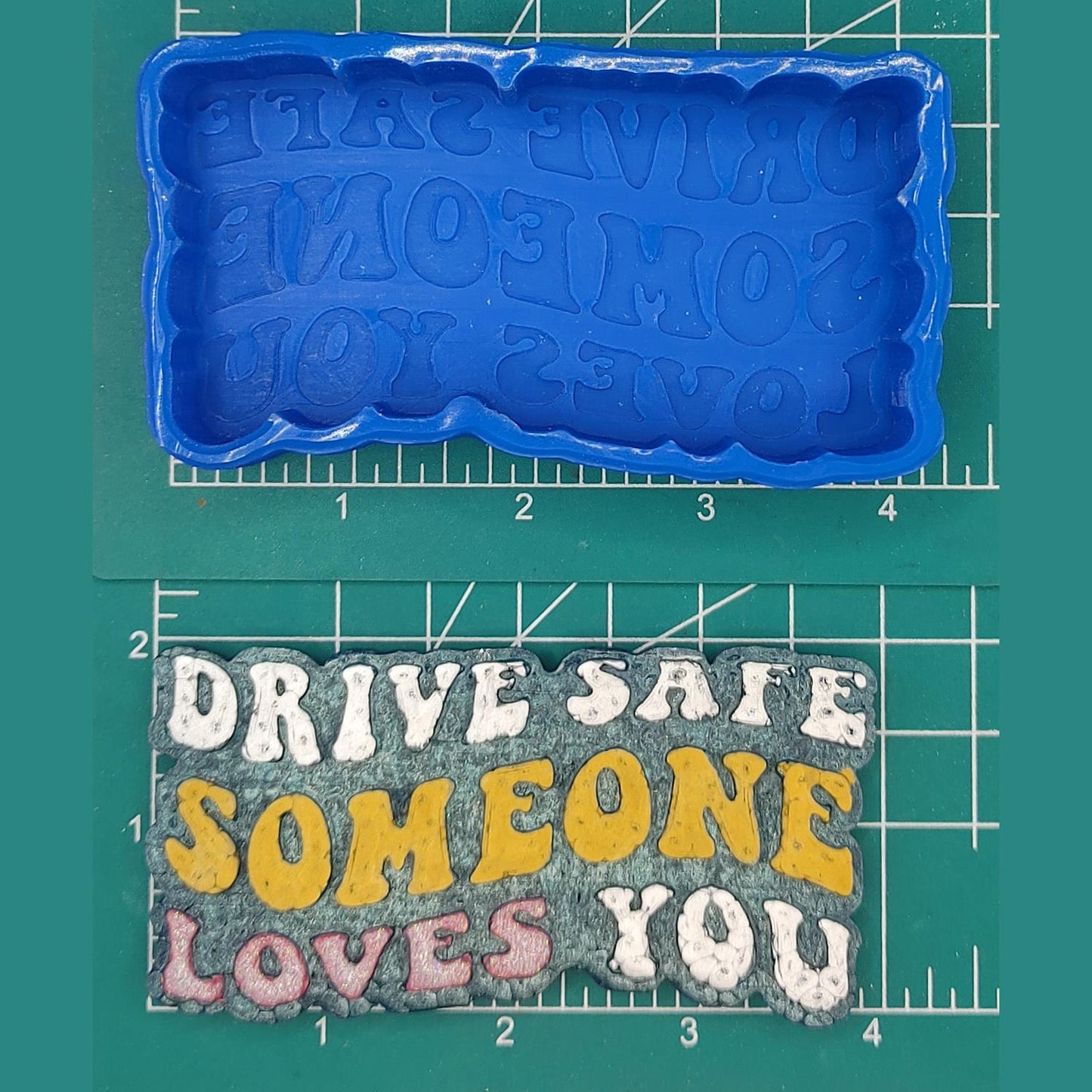 Drive Safe - Silicone Freshie Mold