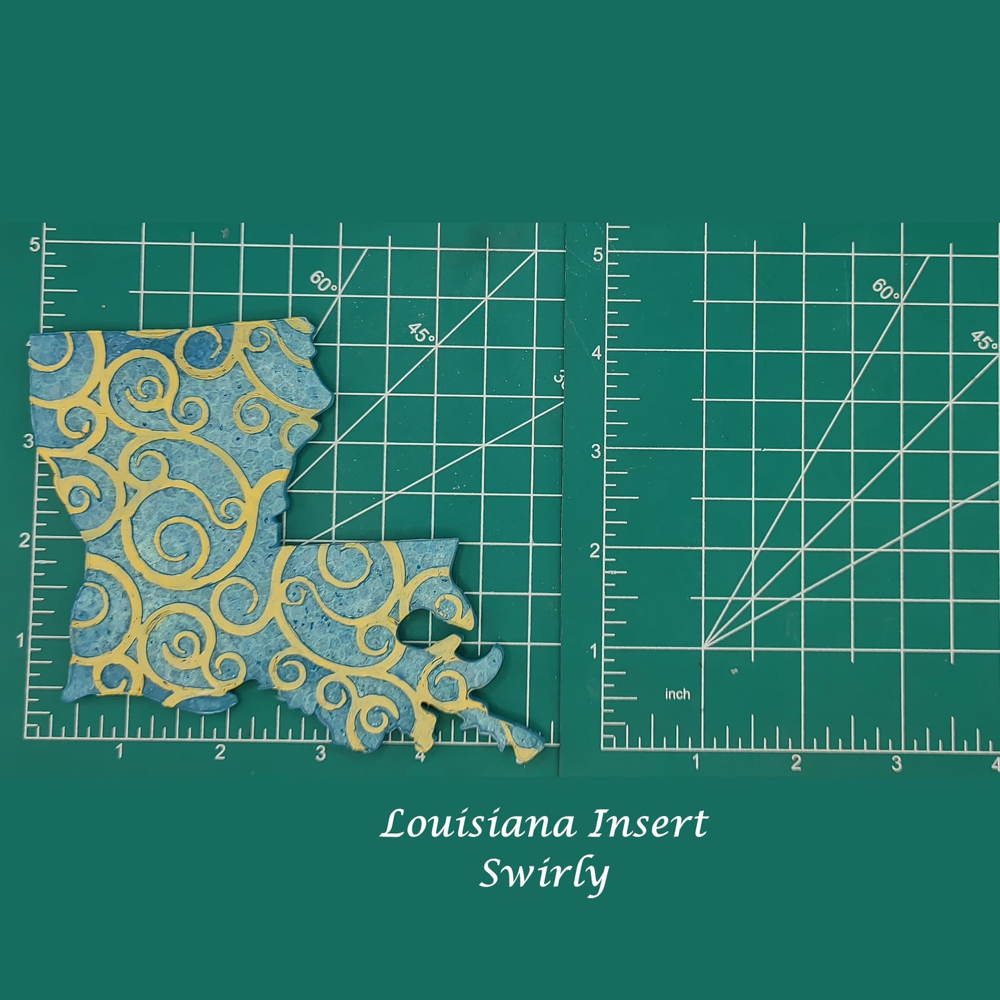 Louisiana Inserts - Silicone Freshie Mold