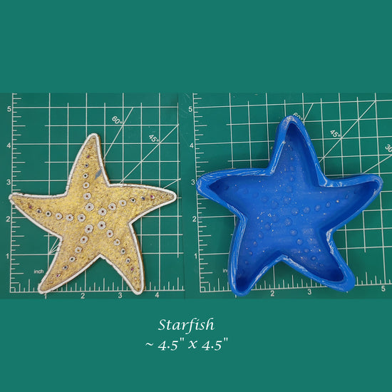 Starfish - Silicone freshie mold