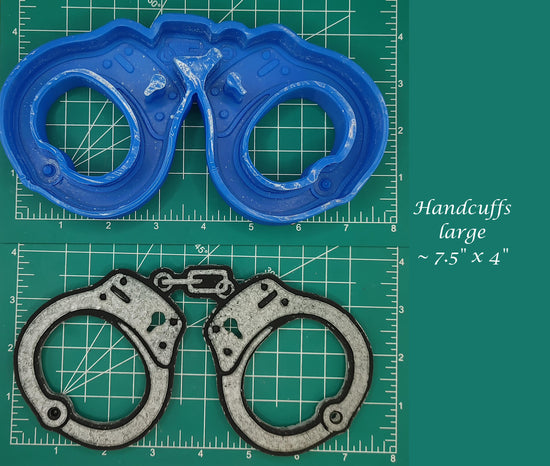 Handcuffs - Silicone Freshie Mold