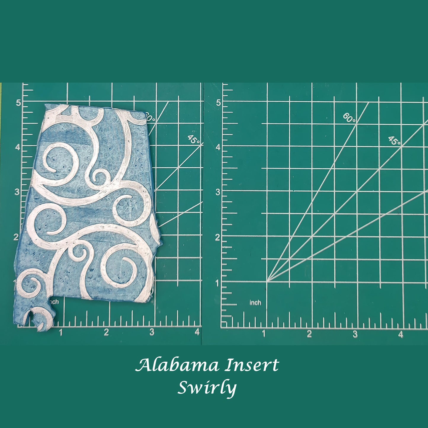 Alabama Inserts - Silicone Freshie Mold