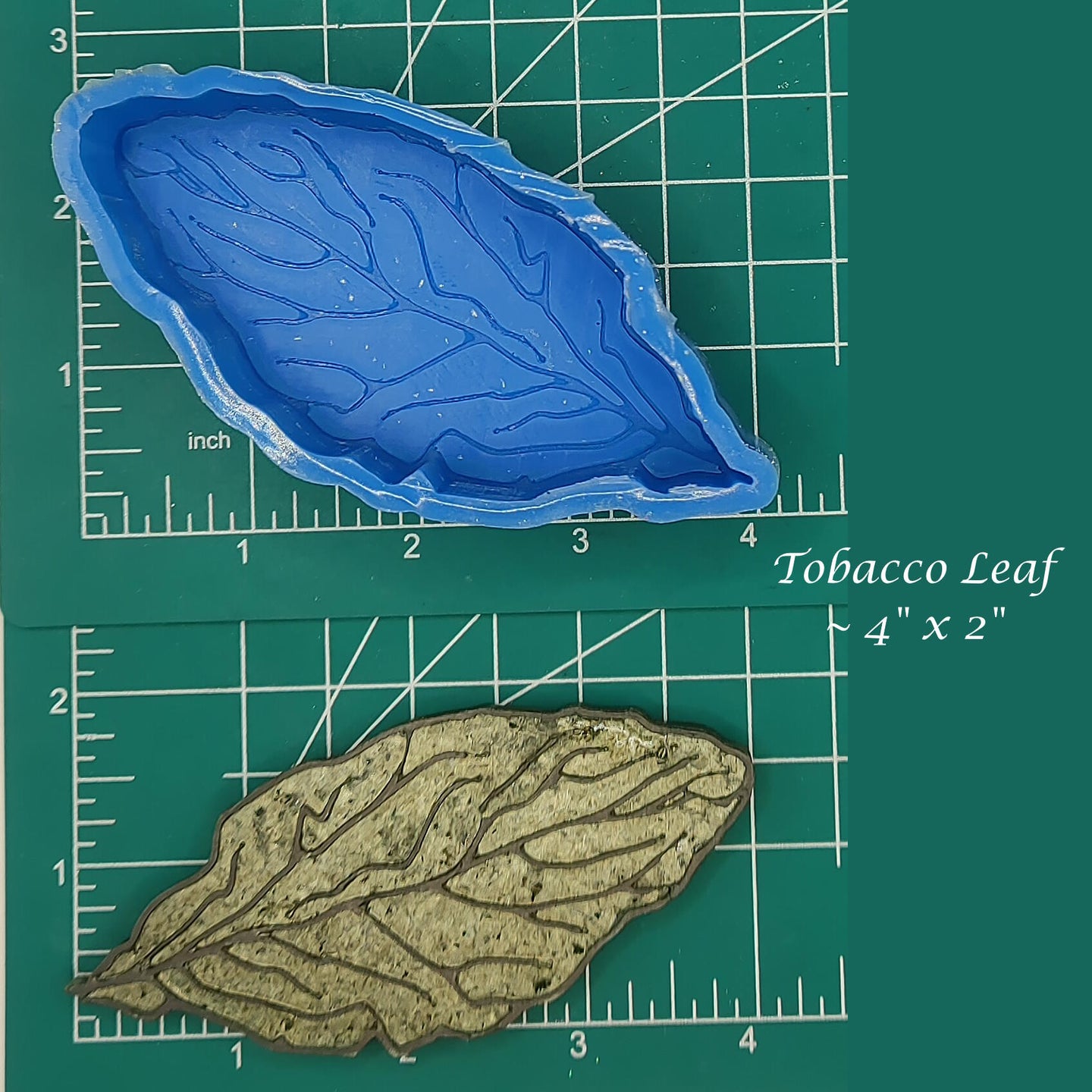 Tobacco Leaf - Silicone Freshie Mold